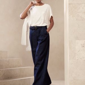 Cote' Wide-Leg Jean #4429700022701 Color: Medium Light Wash Size: 27 Regular